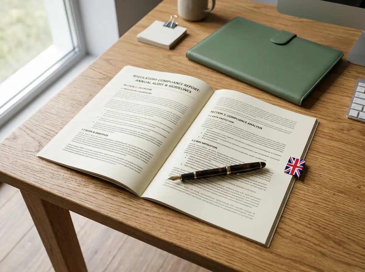 Official document representing UK Gambling Commission regulatory requirements for sports betting